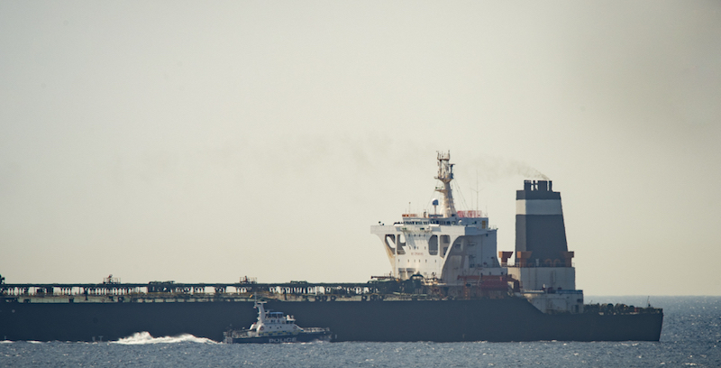 Gli Stati Uniti hanno emesso un mandato per il sequestro della petroliera iraniana Grace 1
